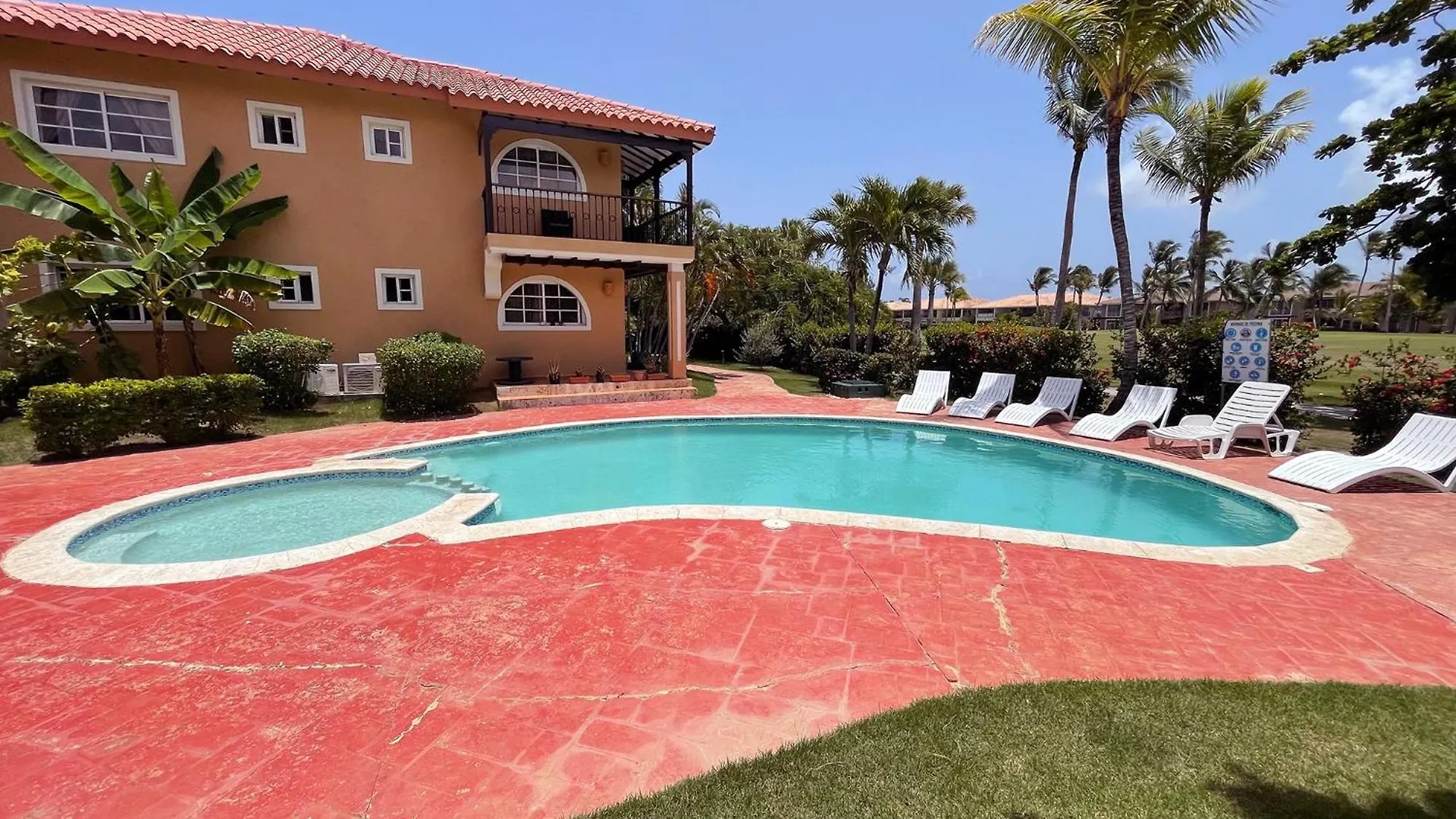 Cozy Apartment Golf Course View In Punta Cana Dominican Republic